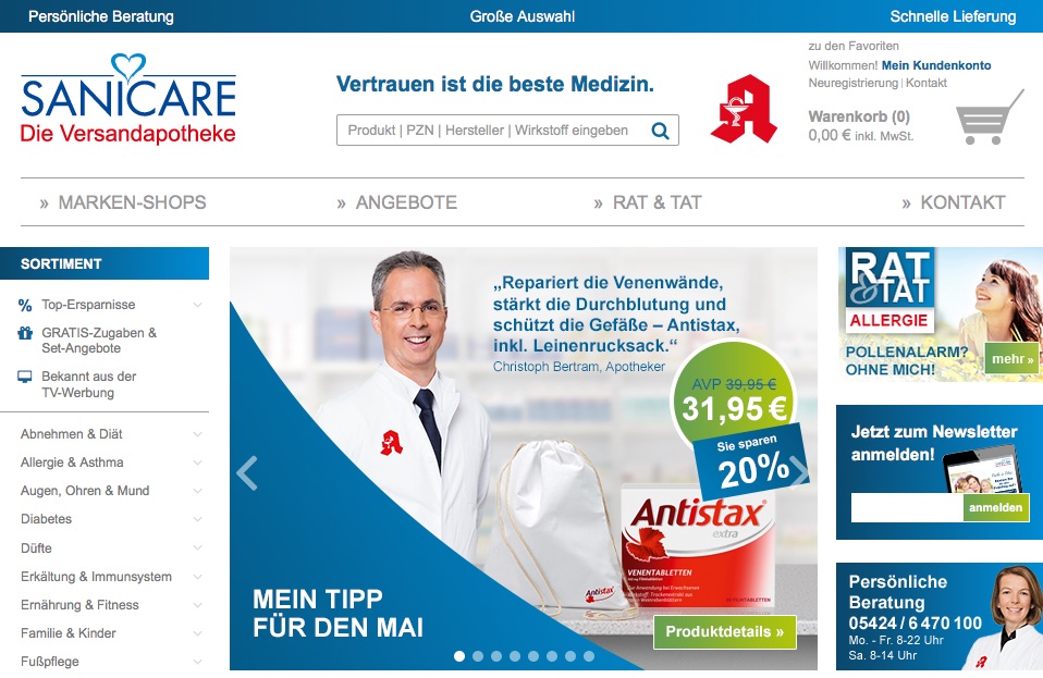 Zur Sanicare Apotheke